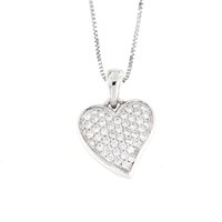 Collana Roman Gioielli Donna in Oro bianco Diamante 0.58 Ct COLLANA-D3-J - COLLANA-D3-J